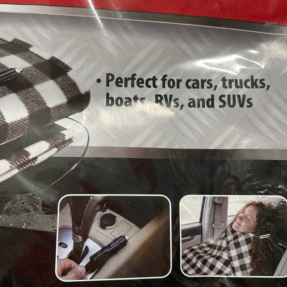 Treksafe 12 volt heated travel blanket - Picture 3 of 6